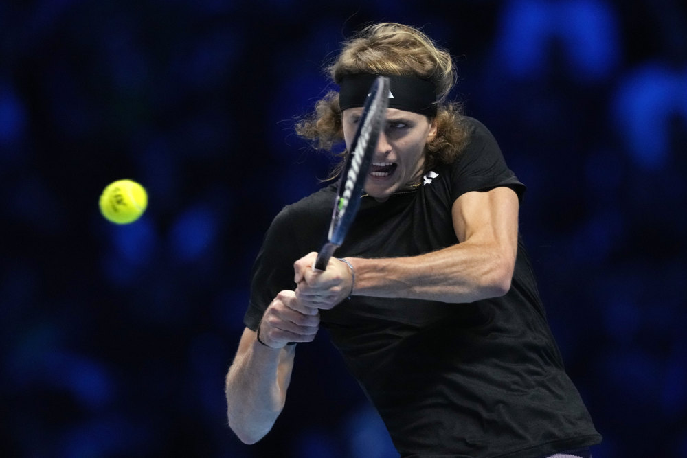 法网力克ATP总决赛,兹维列夫惊艳四座 法网力克ATP总决赛,兹维列夫惊艳四座