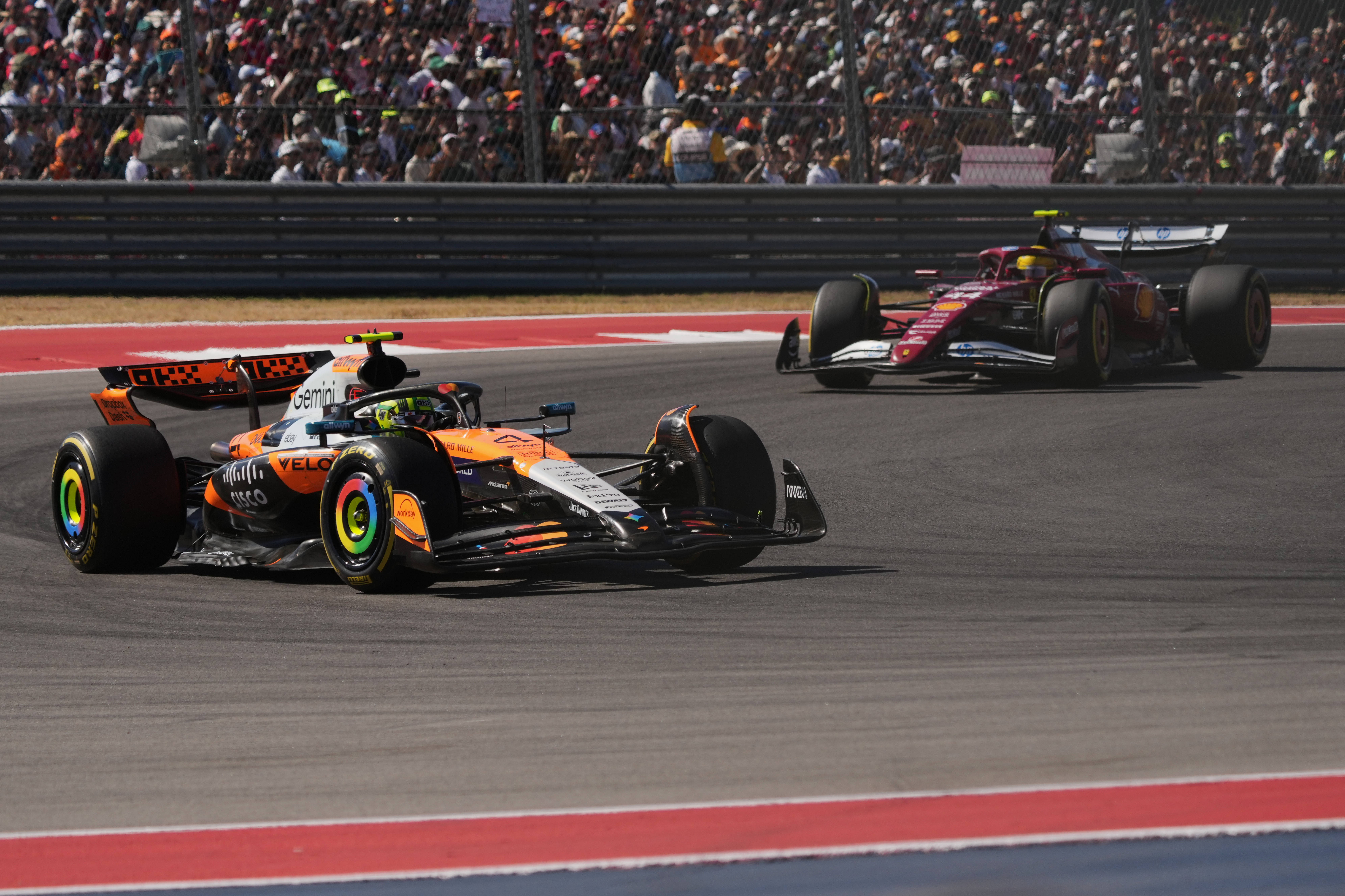 迈凯伦逆转法拉利，维斯塔潘点燃赛场